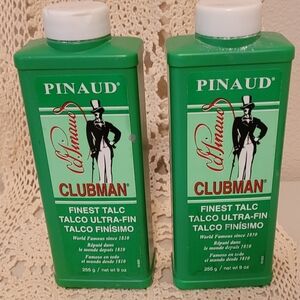 Clubman Pinaud Powder for After Haircut or Shaving, White, 9 oz